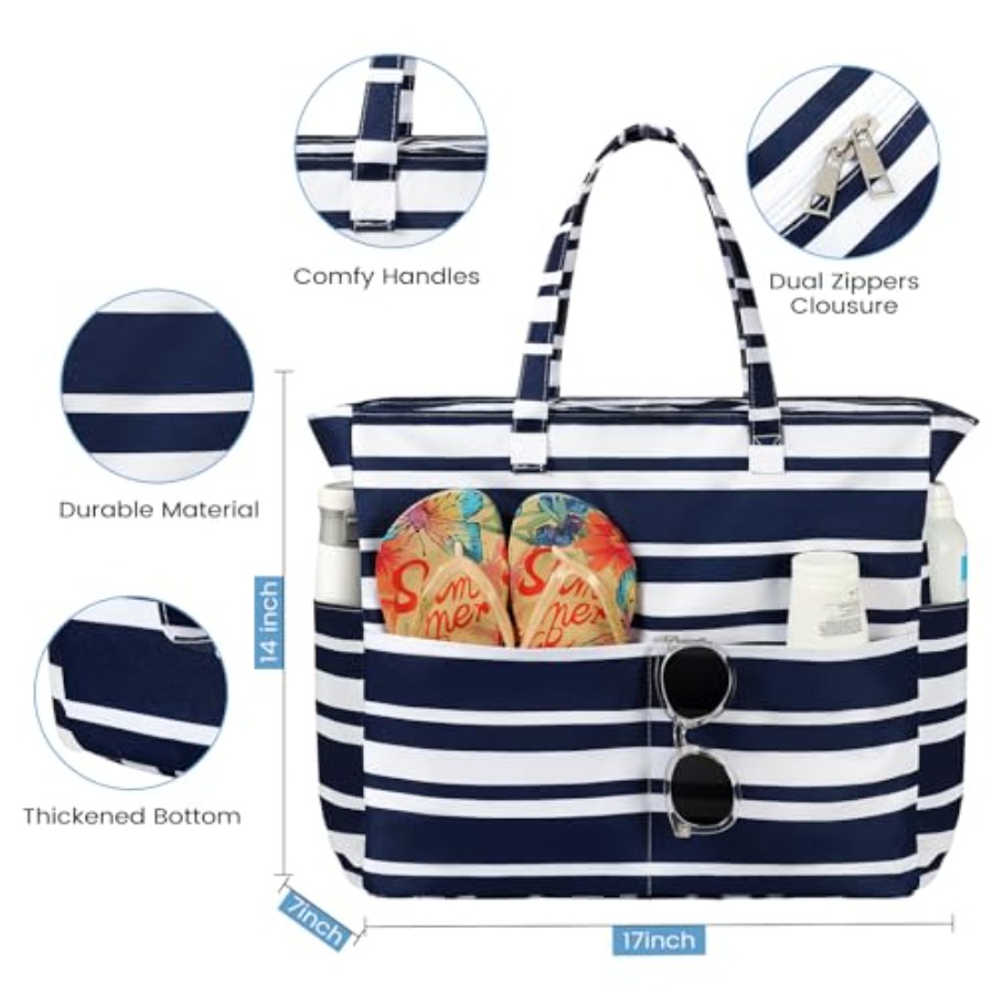 Trifabricy Beach Bags for Wome - Tote Bag Beach recension och pris